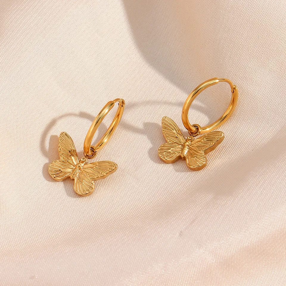 Vintage Butterfly Earring