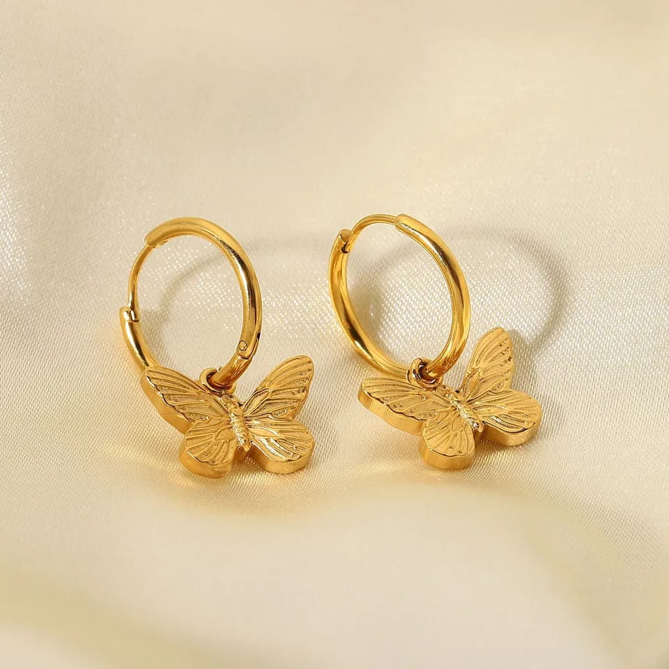 Vintage Butterfly Earring