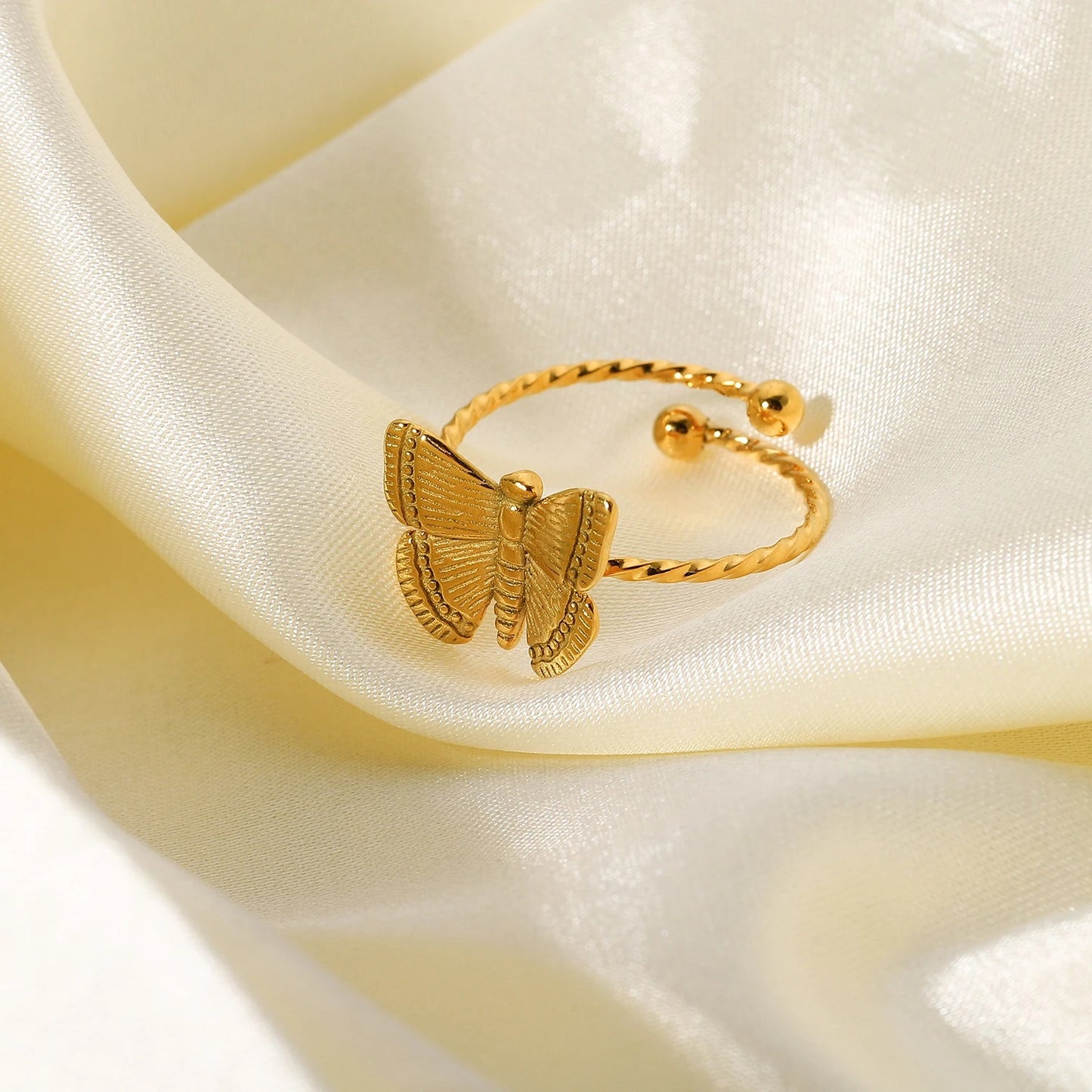 Vintage Butterfly Ring